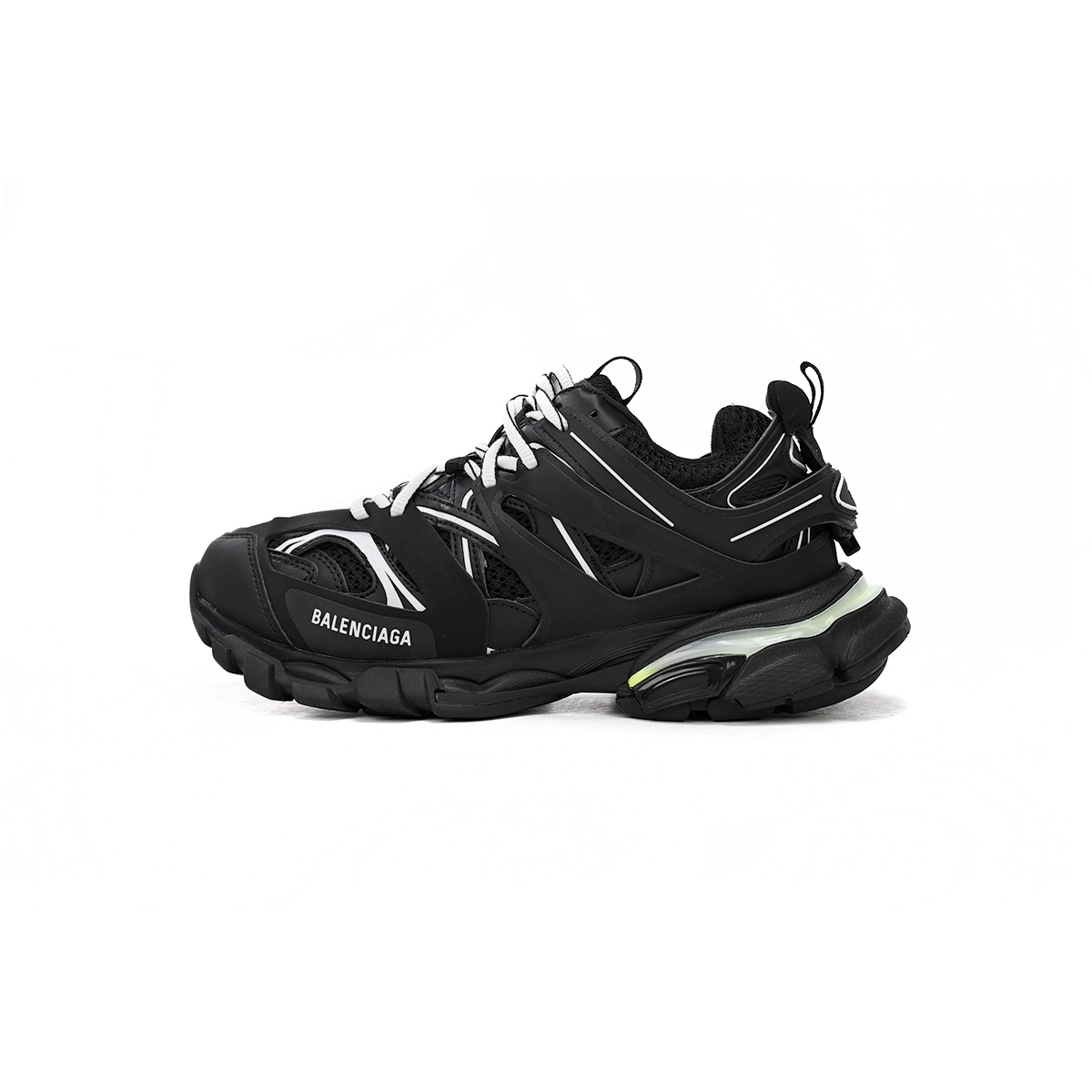Balenciaga Track LED Black White Laces