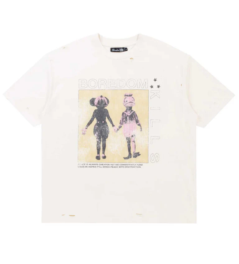Boredom Kills Donald Tee Cream