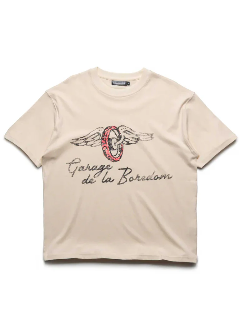 Boredom Kills Garage De La Boredom Tee Cream
