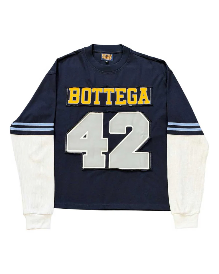 Bottega Desires Jackie Robinson LS Blue