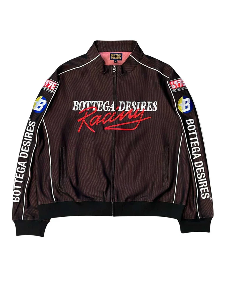 Bottega Desires Race Track Jacket Black