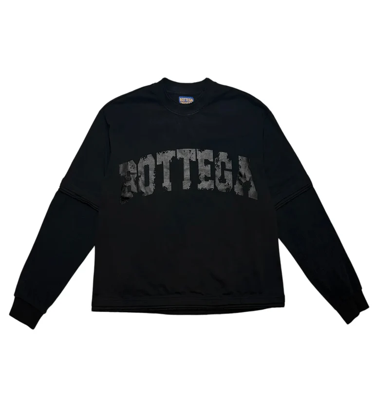 Bottega Desires War LS Tee Black
