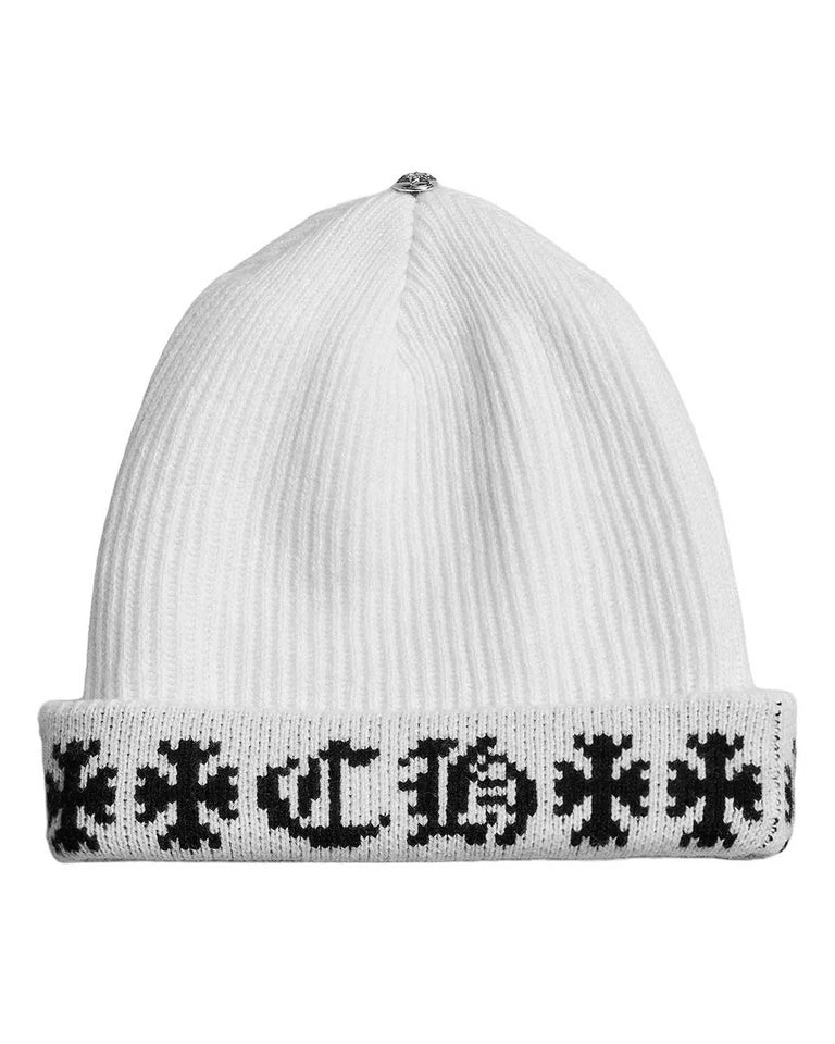 Chrome Hearts Big Daddy Beanie White