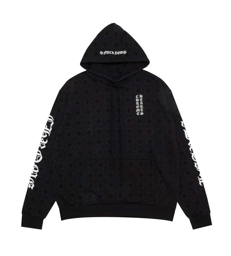Chrome Hearts Monogram Black Hoodie