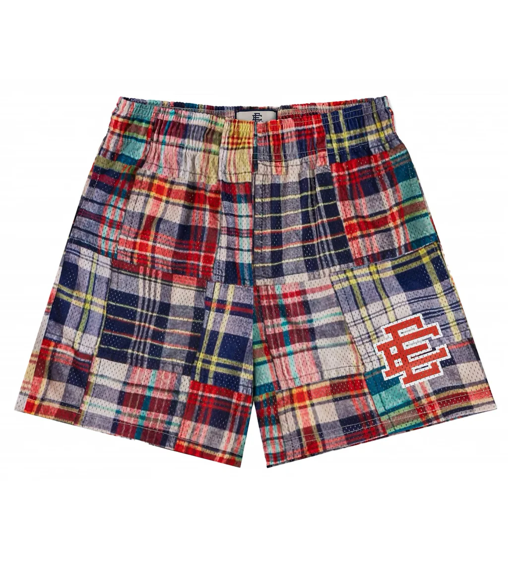 Eric Emanuel Basic Shorts Madras PlaidRed