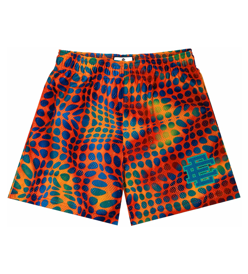 Eric Emanuel Basic Shorts Tie DyeAqua Green