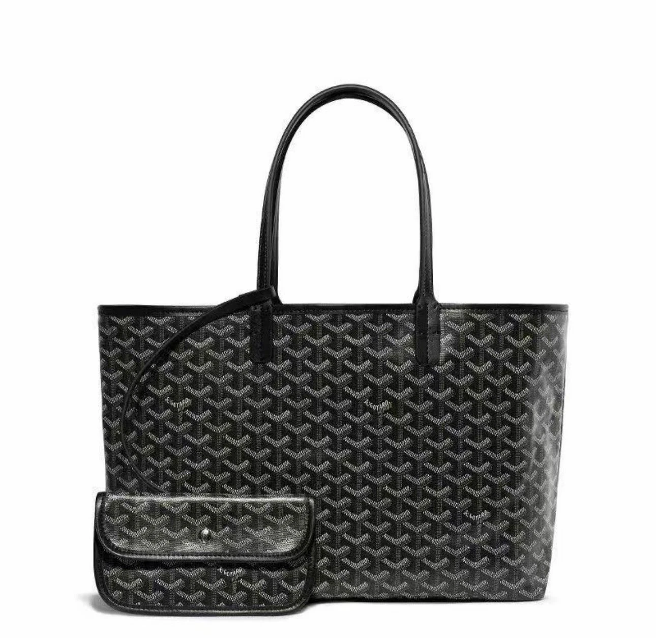 Goyard Saint-Louis GM Bag - Black - Brand New