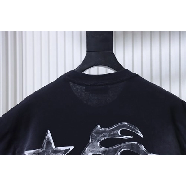 Hellstar Sport Logo Gel Black T-Shirt White