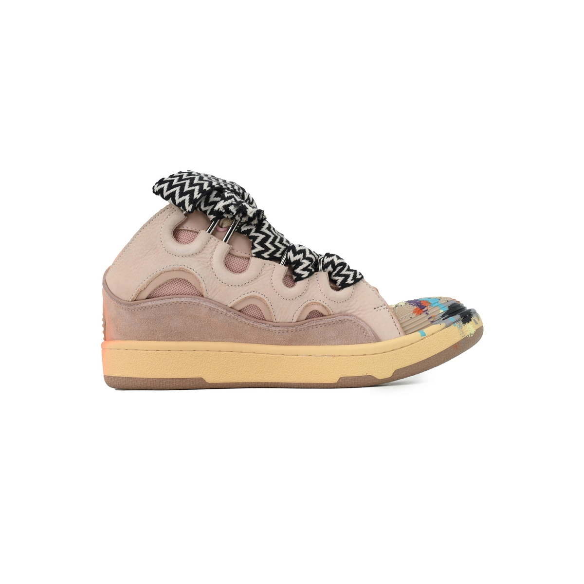 Lanvin x Gallery Dept Paint Drip Pale Pink Sneaker