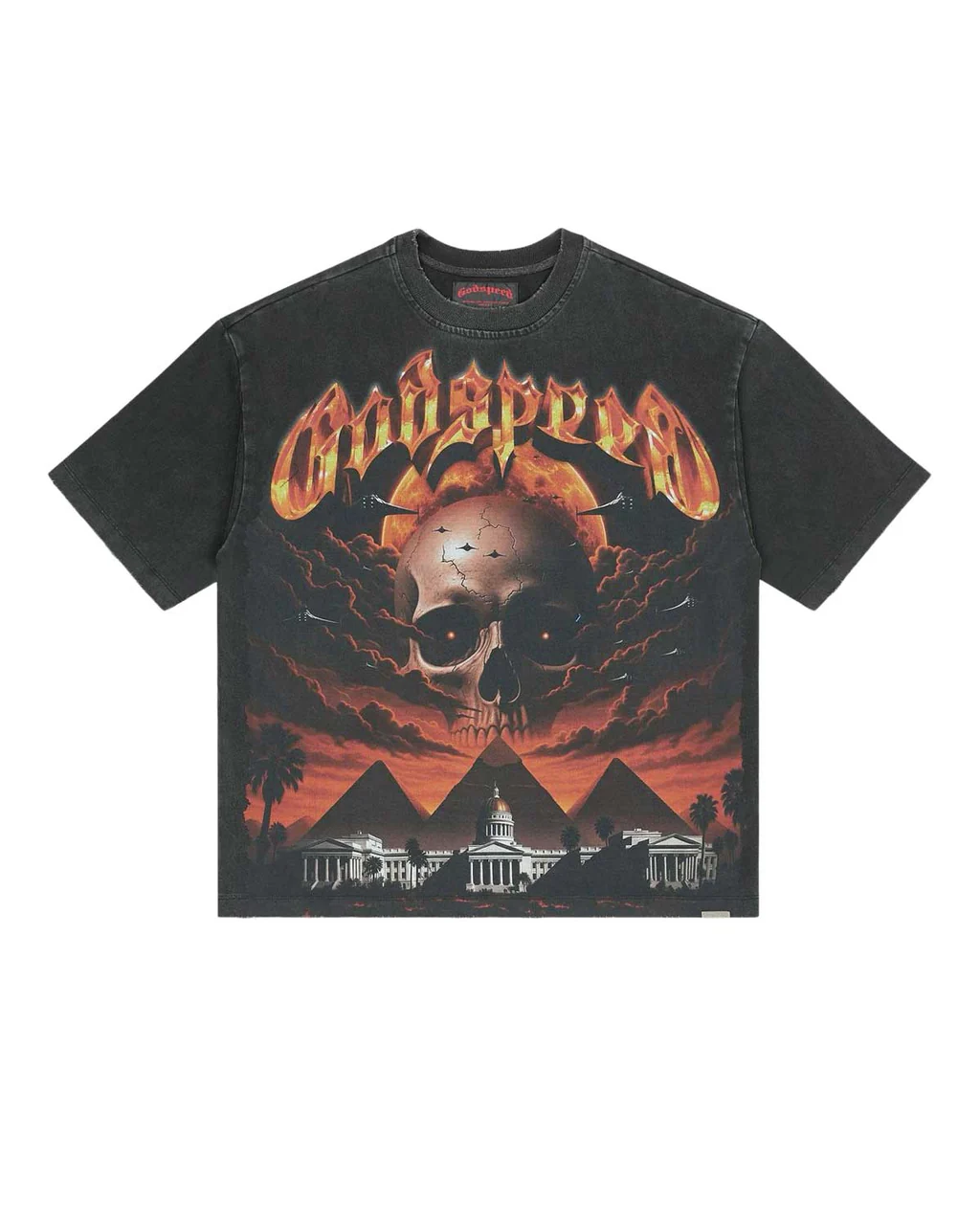 Godspeed Echoes Of Empire Tee Black