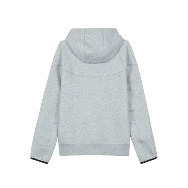 Nike Sportswear Tech Fleece Full-Zip Hoodie Joggers Set Dark Heather Grey and Black