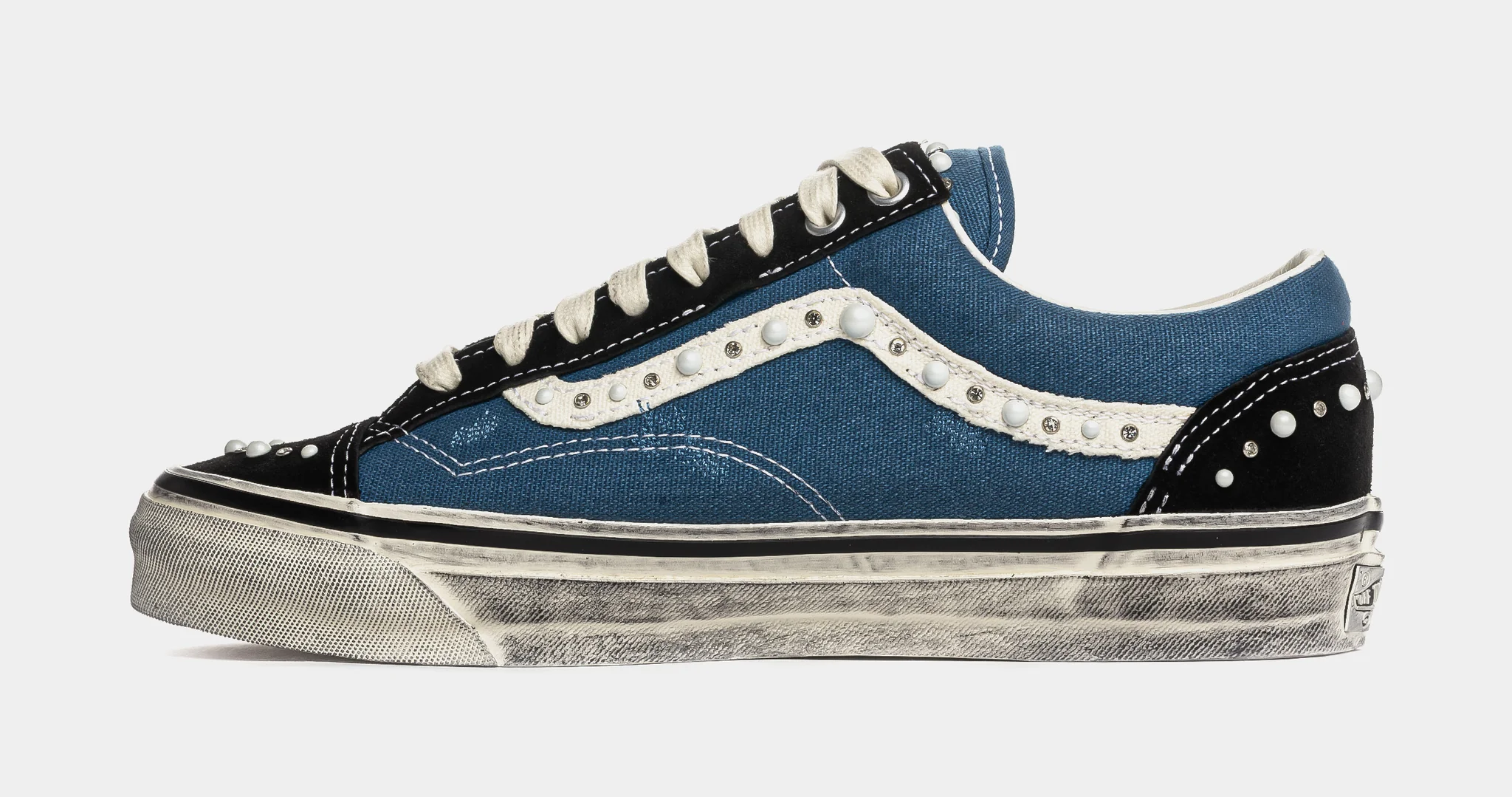Pearlized Vans - Navy Blue
