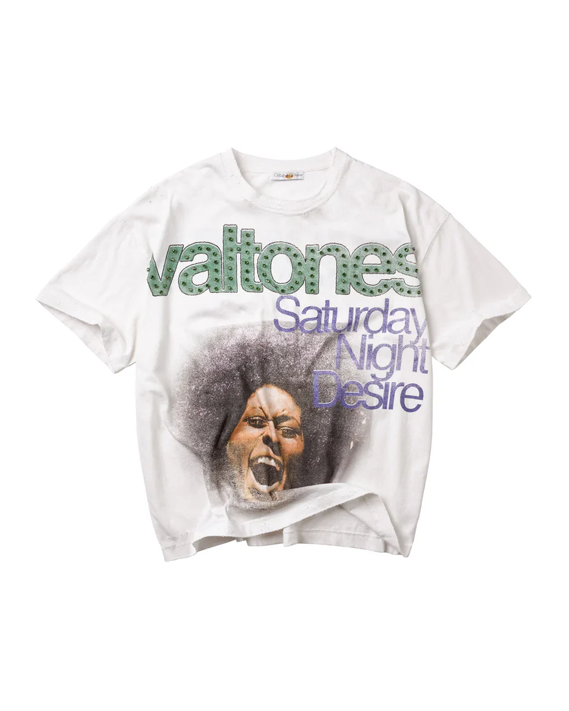 SATURDAY BLING TEE [WHITE]