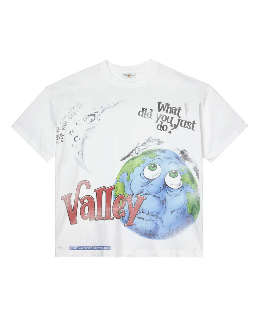 Vale Forever World Peace Tee White